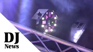 ADJ Stinger Moonflower Strobe Laser LED Light: By Jon Young of the Disc Jockey News