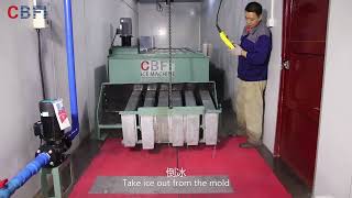 CBFI 5 ton Brine Block ice Machine with container