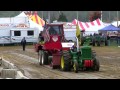 John Deere - Antique Tractor Pull Deerfield Fair NH 2012  Video # 39