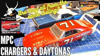 Comparing The Early 69/70 MPC Chargers To The Later MPC 69 Charges/Daytona Model Car Kits Ep.284