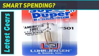 Luhr Jensen Super Duper Spoon: Unveiling the Ultimate Trout and Panfish Lure!