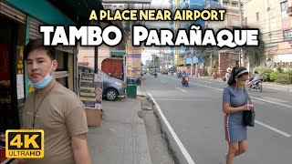 A Peaceful day in TAMBO Parañaque City | 4K Walk Tour in the Philippines