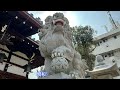 【狛犬・由義神社】中河内・八尾木北の住宅街の中の神社