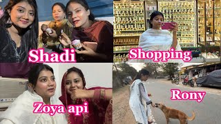 Zoya api aayi hai | rony ki ummidein | shopping | shadi | skin care | #samreengallery #vlog