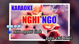 Karaoke Nghi Ngờ | Ngô Kiến Huy - Đông Nhi | Beat Gốc Phối Chất Lượng Cao | Classis NT