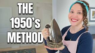 This 1950's Cleaning Routine is Genius