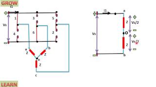 Three Phase Bridge Inverter 120 Degree Mode Vsi Step 1 , 2 (हिन्दी )