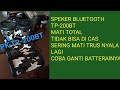 How to fix a completely dead TP-200BT bluetooth speaker