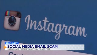 BBB warns of scam targeting social media users through emails