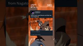 When Itachi saved Naruto and killer bee from Nagato🔥 #naruto #shorts