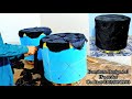 How to make round ottoman stool | How to make diy tufted ottoman bench | Furniture Design 2.0 #diy🥰