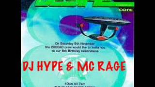 Dj Hype & Mc Rage @ Desire 8th Birthday Bash 9th November 1996