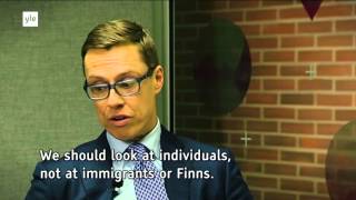 Alexander Stubb on immigration