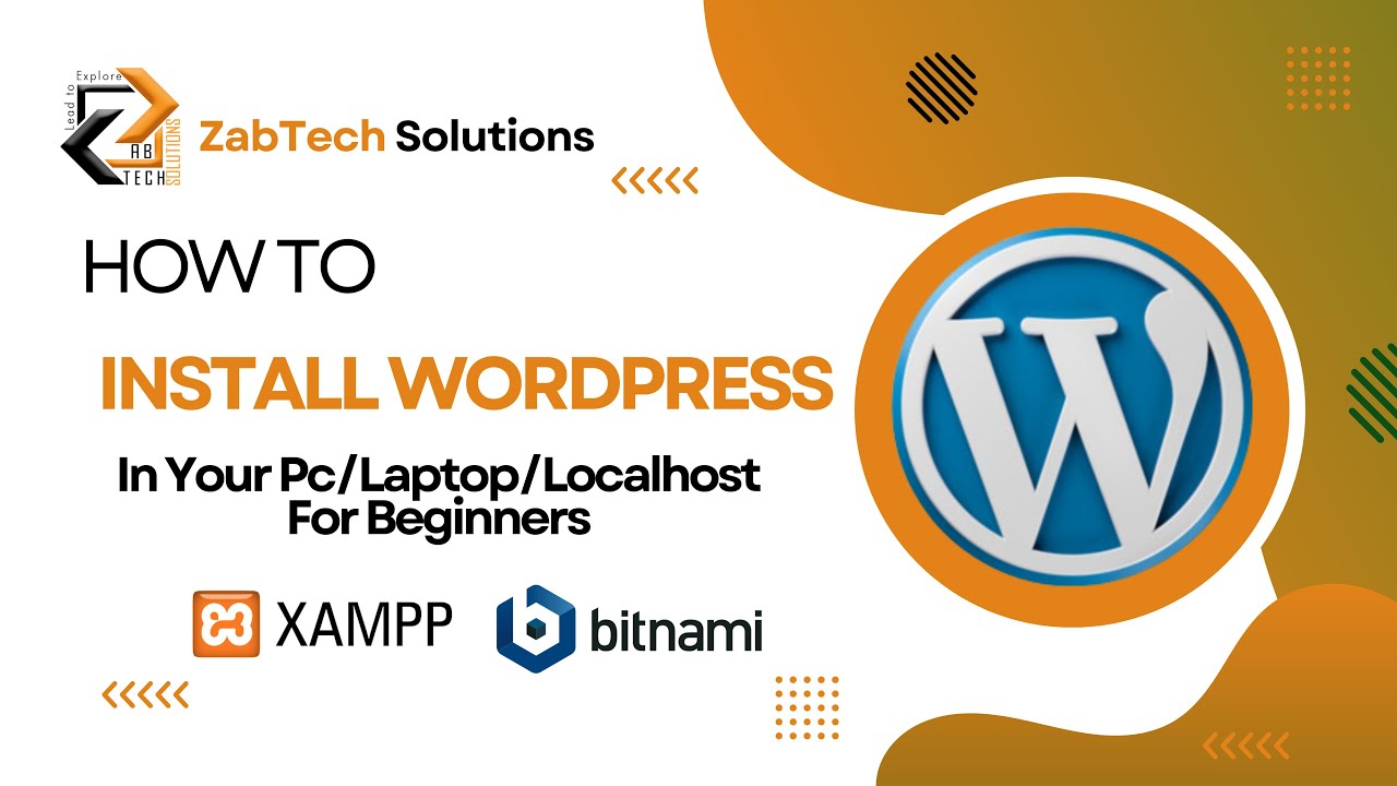 Install WordPress | On Localhost | Xampp | Step By Step | WordPress For ...