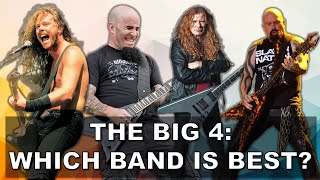Metallica|Slayer|Megadeth|Anthrax: Which Big 4 Band is Best?