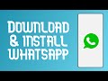 How to Download and Install WhatsApp Mobile App on Iphone  in 2024