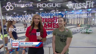 The CrossFit Games - Teenagers Assault Lunge