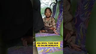 momen lucu driver bus kaget tiba-tiba ada bocah yang naik mobil ‼️ ‼️ #ngakak #lucu #driver #kocak