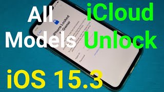 iOS 15.3 iCloud Unlock All Models Disabled/Forgotten/Lost iPhone without Apple ID and Password✔️