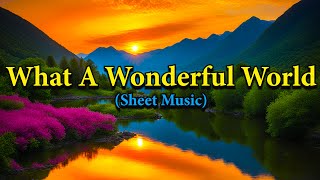 What A Wonderful World - for BASSOON and PIANO (Easy Sheet Music for Beginners)