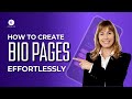 How To Create A Bio Page Easily - Freshlink Complete Guide | Link In Bio