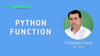 Python Function Tutorial || Python Certification Training || SILAN Software