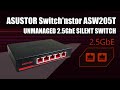 New Asustor ASW205T 2.5Gbe Switch Unmanaged Switch'stor