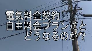 電気料金　自由料金プラン本当にヤバいの