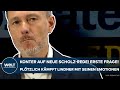 LINDNER: Konter auf neue Scholz-Rede! Erste Frage! Plötzlich kämpft der FDP-Boss mit den Emotionen!