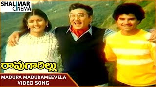 Rao Gari Illu Movie || Madura Madurameevela Video Song || ANR, Jayasudha || Shalimarcinema