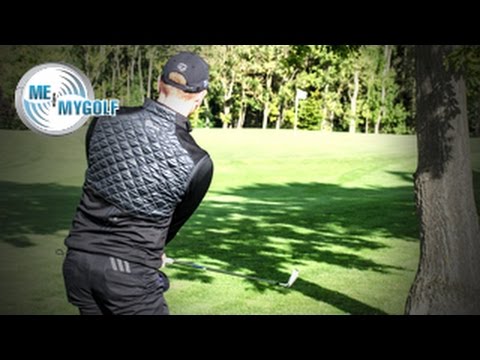 LOW PUNCH GOLF SHOT UNDER A TREE LOW PUNCH GOLF SHOT UNDER A TREE