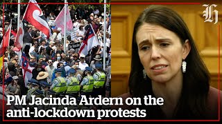 PM Jacinda Ardern on the anti-lockdown protests  | nzherald.co.nz