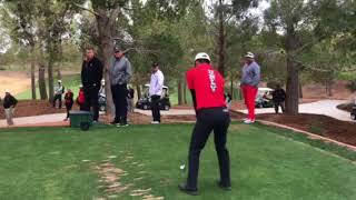 Shintaro Ban unlv golf 185 yard approach tee shot par3 h12 SHC 3/7/18