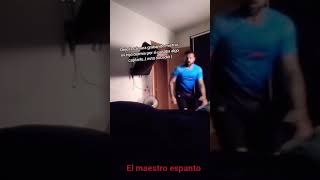 Con la cámara comprueba quien molestaba a su hijo. #miedo #terror #ghost  #paranormal #fypviral