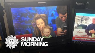 Working from home: Tony Dokoupil and Katy Tur
