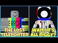 How To Get “WAIT, ITS ALL PIGGY?” & “THE LOST TELEPORTER” BADGE | Smokey’s Piggy RP | Roblox