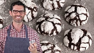 Easy, Delicious Chocolate Crinkle Cookies