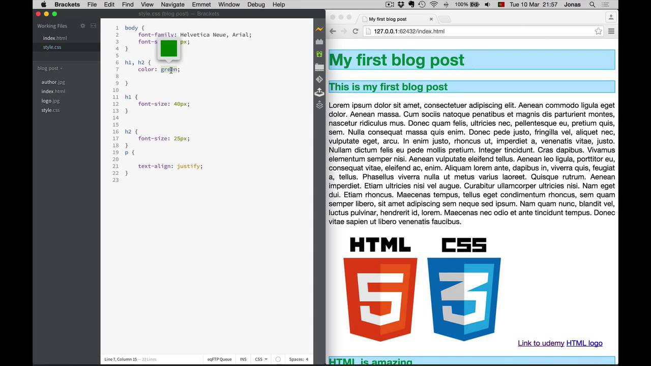 18 Build Responsive Real World Websites With HTML5 And CSS3 - YouTube