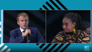 Sommet Afrique-France : Emmanuel Macron "bousculé" par la jeunesse • FRANCE 24