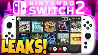 HUGE Nintendo Switch 2 Name, Reveal, Dock \u0026 Features Leak Update!