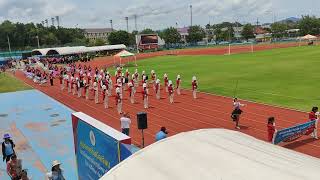 กราวกีฬา วงโยธวาทิตโรงเรียนหาดใหญ่วิทยาลัย๒