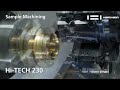 hi tech 230 cnc lathe horizontal turning center hwacheon asia