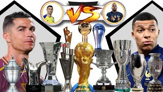 RONALDO VS KYLIAN MBAPPE all trophy and awards Comparison