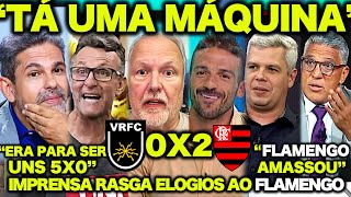 IMPRENSA ESPORTIVA de TODO BRASIL RASGA ELOGIOS ao FLAMENGO ! \