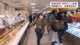 走る!走る!走る!! 初日だけで1万7000人!! うすい百貨店の初売りの密着　福島県