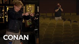 Andy Richter Gives Conan A Standing Ovation | CONAN on TBS
