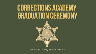 Corrections Academy Class 111 Graduation Ceremony