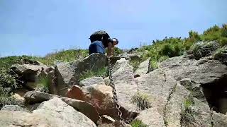 八ヶ岳登山！！  真教寺尾根コース！鎖場！