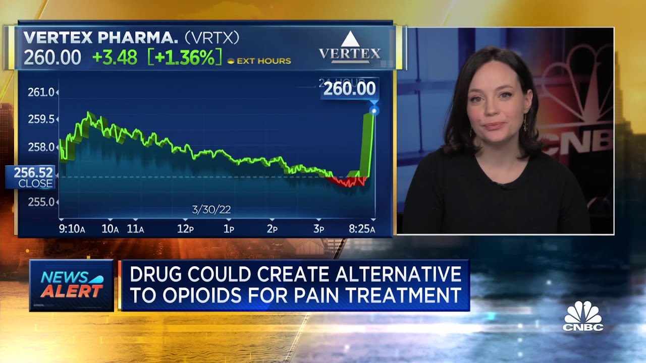 Vertex Pharmaceuticals reports positive data on non-opioid pain medicine