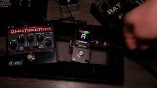 Tom's Line AT-07 Mini Stomp Chromatic Tuner Unboxing and Review